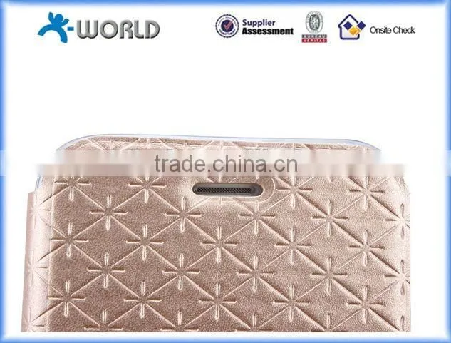 PU leather stand fashion case for iPhone 6S
