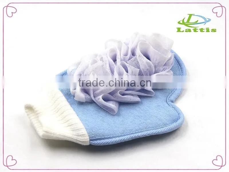 SEDEX Factory custom wholesale cute design child bath gloves/bath glove