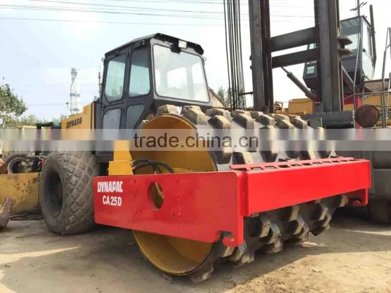 Used dynapac 10ton road roller CA25PD, also CA30d,CA30PD,CA251,CC21,CA405