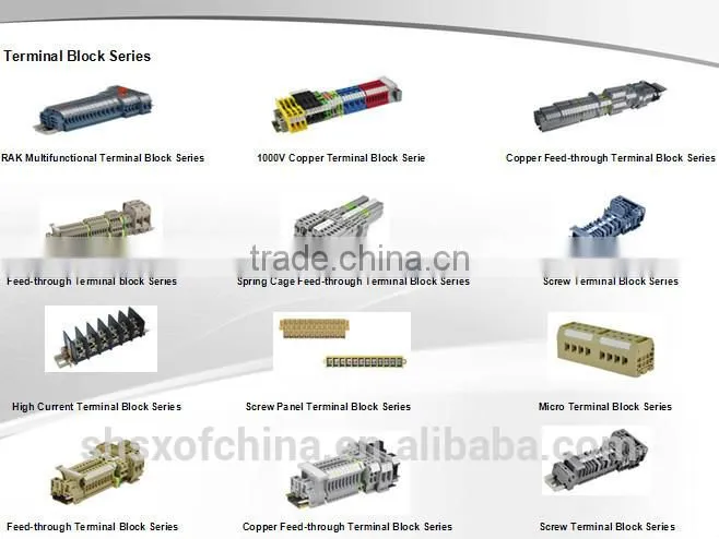 Terminal Block with UL, CE, RoHS