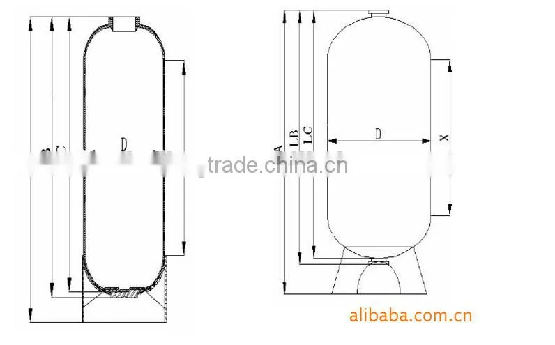 Good Quality Waste Water Treatment Filter Tank FRP Water Tank Price