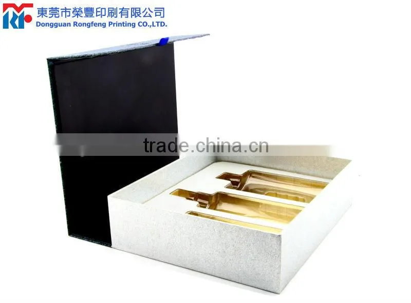 Simple design see through folding box