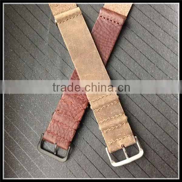18mm 20mm 22mm 1 piece fancy leather watch strap