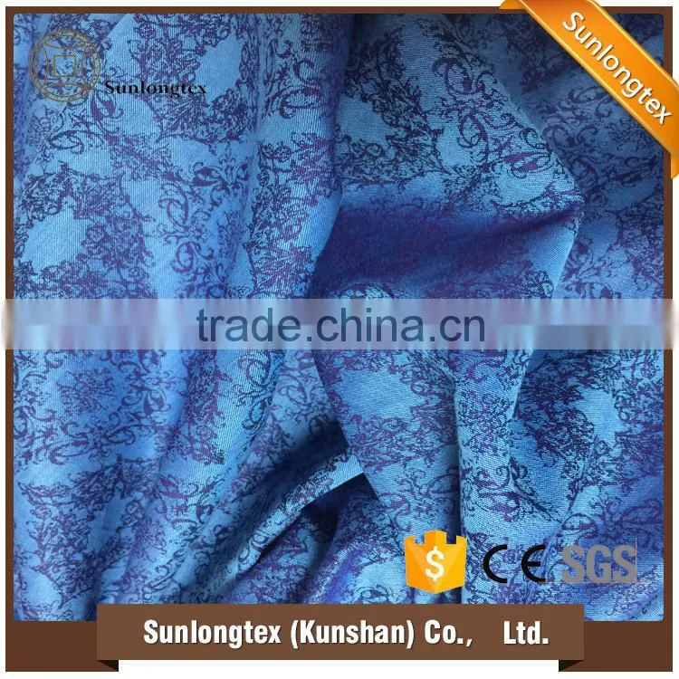 Hot new retail products denim jacquard fabric products imported from china