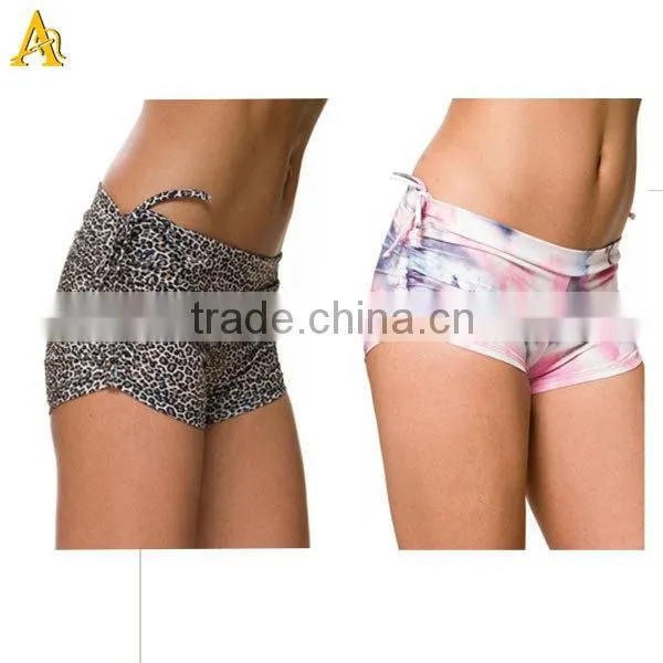 OEM custom short red gym pants