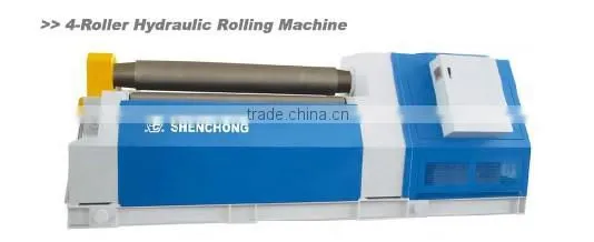 20x2500 4 roller roll bending machine for metal sheet,plate bending machine