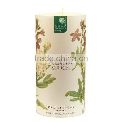 Night Scented Pillar Candle Highly Fragranced Candle
