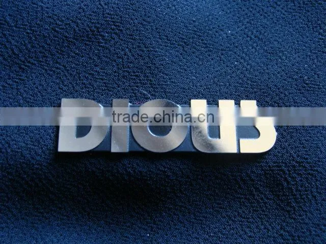 High quality custom metal embossed logo