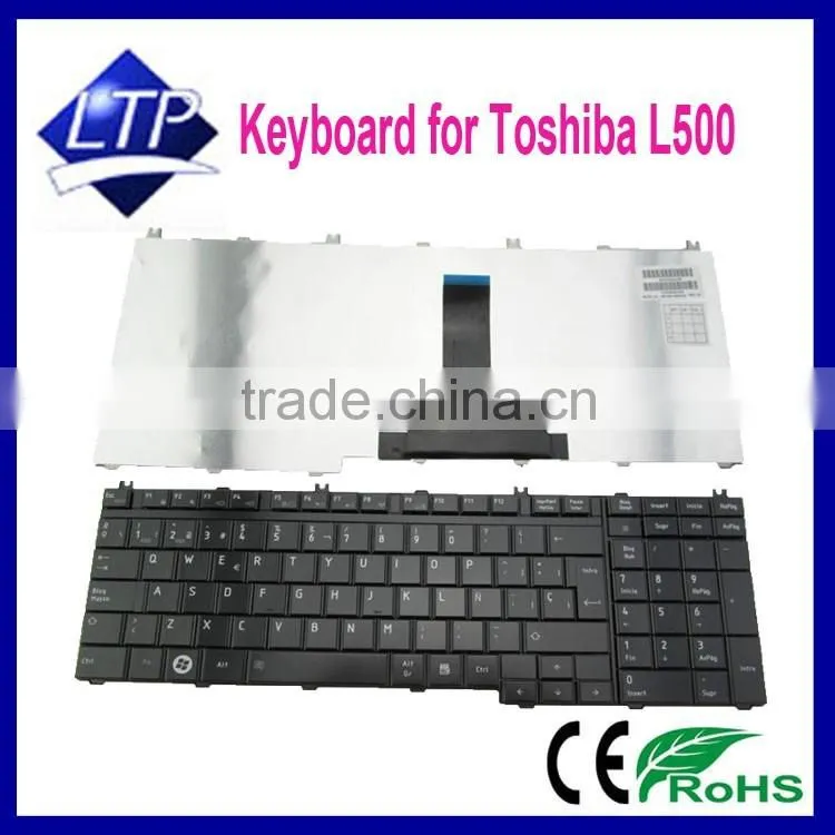 Laptop/Notebook Keyboard for Toshiba Satellite A500 L500 L500D L505D L350 P200 P205 P300 RU/US/UK Black Keyboard