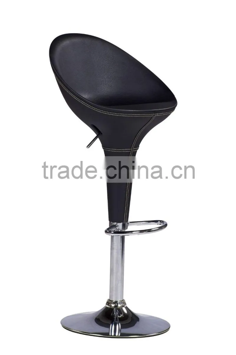 Made in China stainless steel bright chrome bar stool high chair