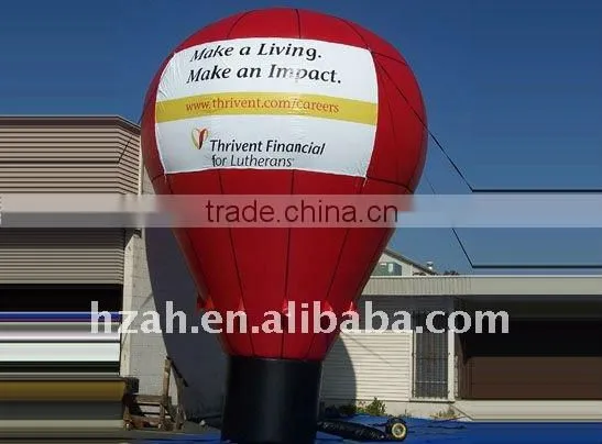 Colorful big inflatable air balloon for advertising