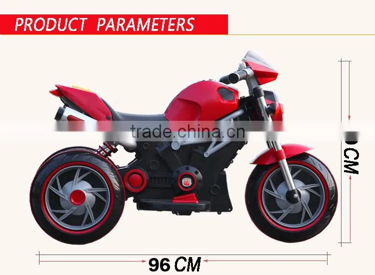 Kids electric motorbike ride on tricycyle wholesale