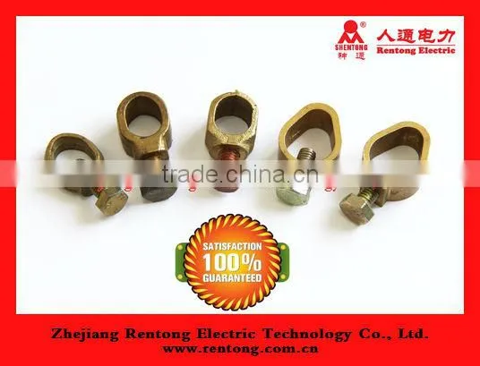 Earth rod clamps