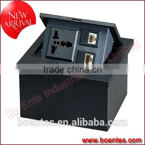 Guangzhou Office Desk Pop Up Power Socket/Desktop Power Plug with VGA