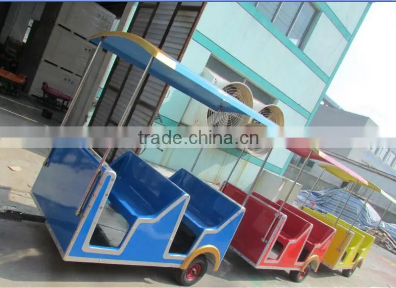 Amusement Park Games Factory Playground Rides Trackless Train For Sale!