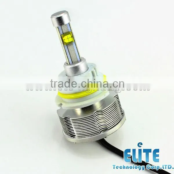 9007 headlight led car head lamp with no fan