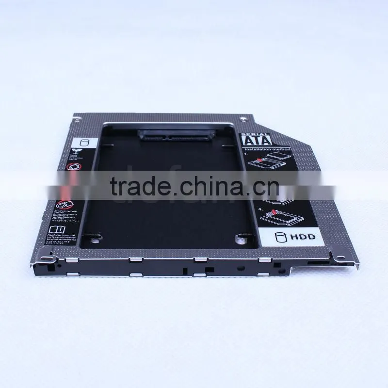2nd SATA Caddy for Apple Macbook Pro 9.5mm HDD SSD Hard Drive Bay
