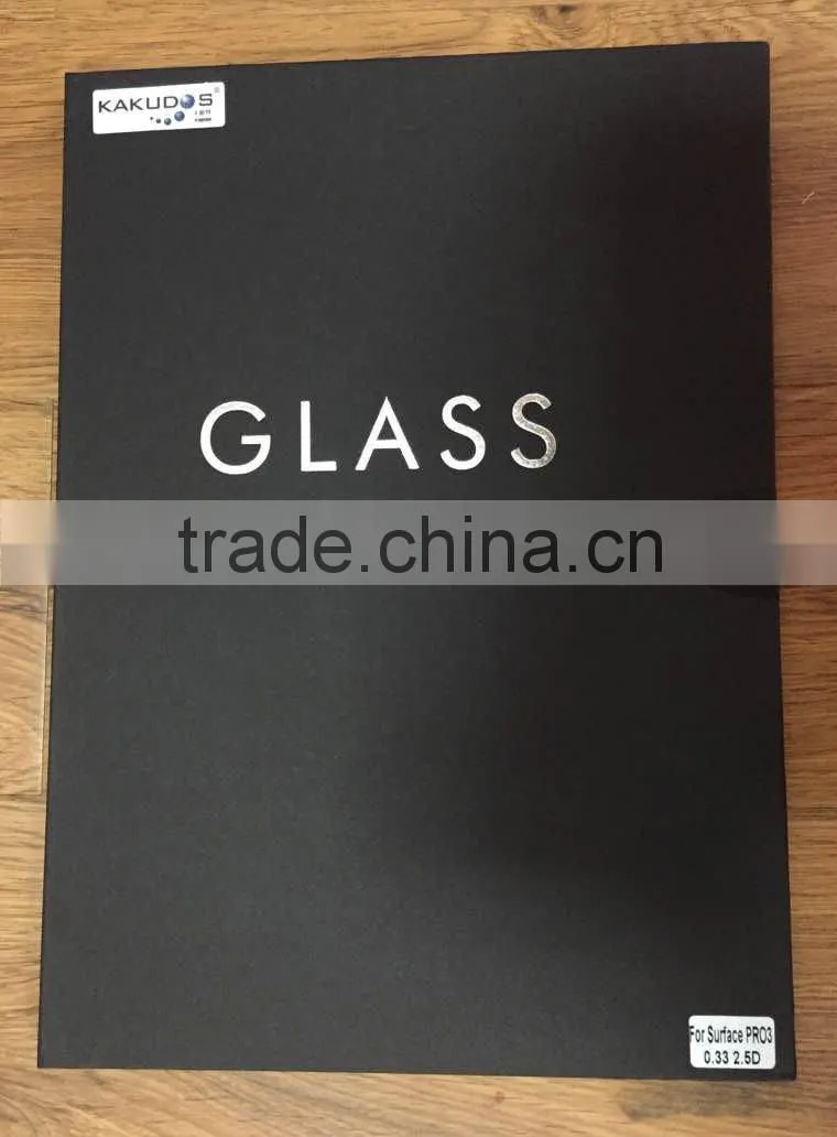 High Quality laptop tempered glass screen guard for microsoft surface 3
