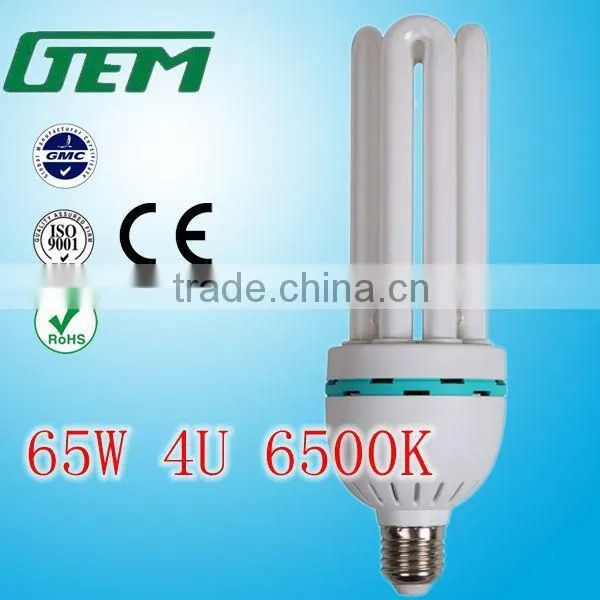 2700K/6500K 4U Spiral Lampada Foco Fluorescente 65W With Factory Price