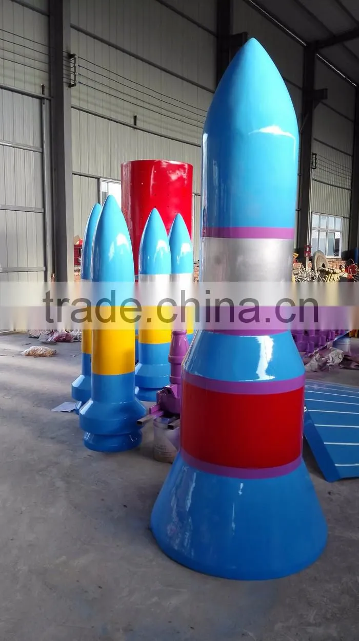 Kids Play Machine Fancy Amusement Park Rides Air Bumps Self Control Plane For Sale