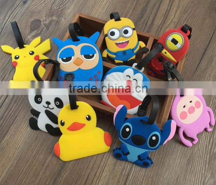 Hot export high quality PVC card luggage tag