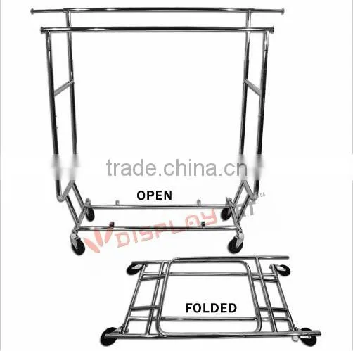 Z Style Floor Display Stand for Clothing