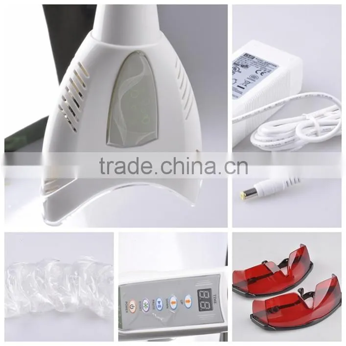 Mini new blue teeth led light high efficiency dental whitening lamp machine