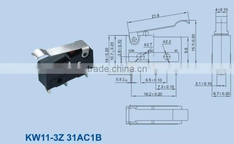 magnetic mouse micro switch KW11-3Z 31AC1B