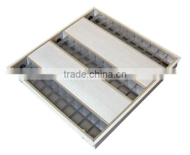 h grille fluorescent light fixture