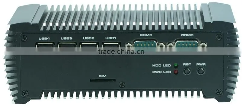 Atom N2600/N2800 dual core CPU industrial pc embedded 12V mini PC