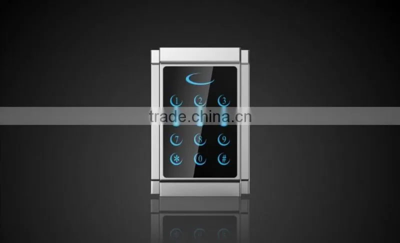 Waterproof touch keypad access control with Wiegand card reader