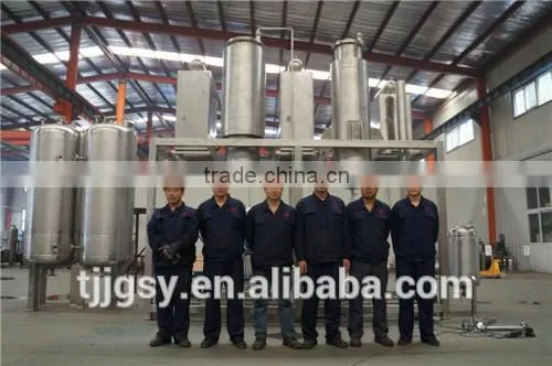 waste oil to diesel molecular distillation