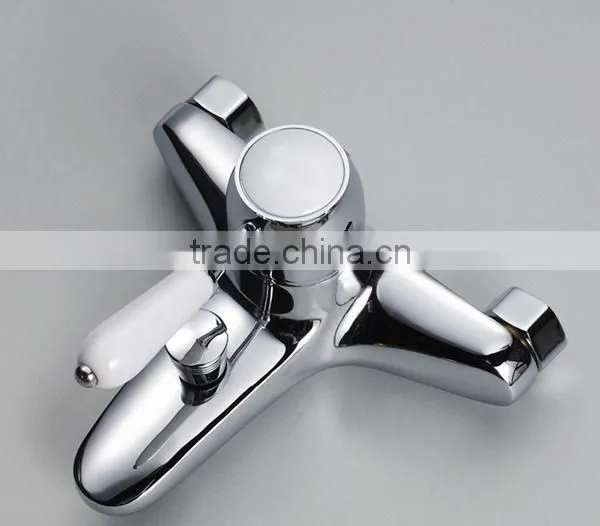 wall mounted shower faucet, copper body water faucet, single lever shower tap/mixer