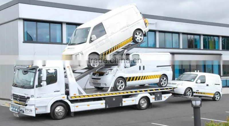 Road recovery vehicle tow wrecker car carrier truck for sale