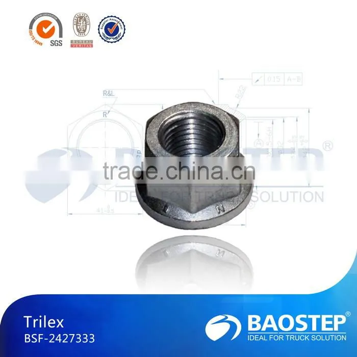 Trilex t bolt wheel hex bolt nut