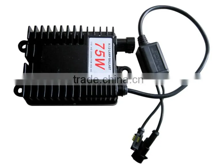 Wholesale best selling car accessories Xenon ignition units Xenon HID Ballast 75W for auto headlight, driving light