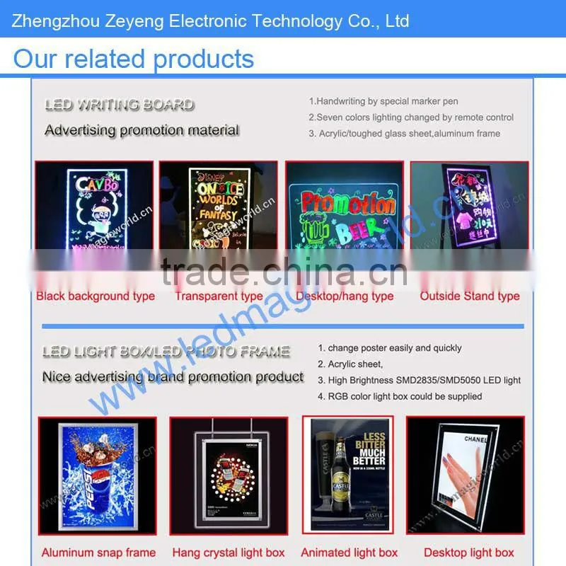 Attractive Super Bright Glass Poster Frame