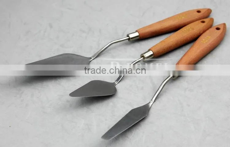 wood handle palette painting knife