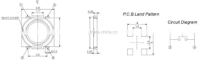 mini tact switch,smd