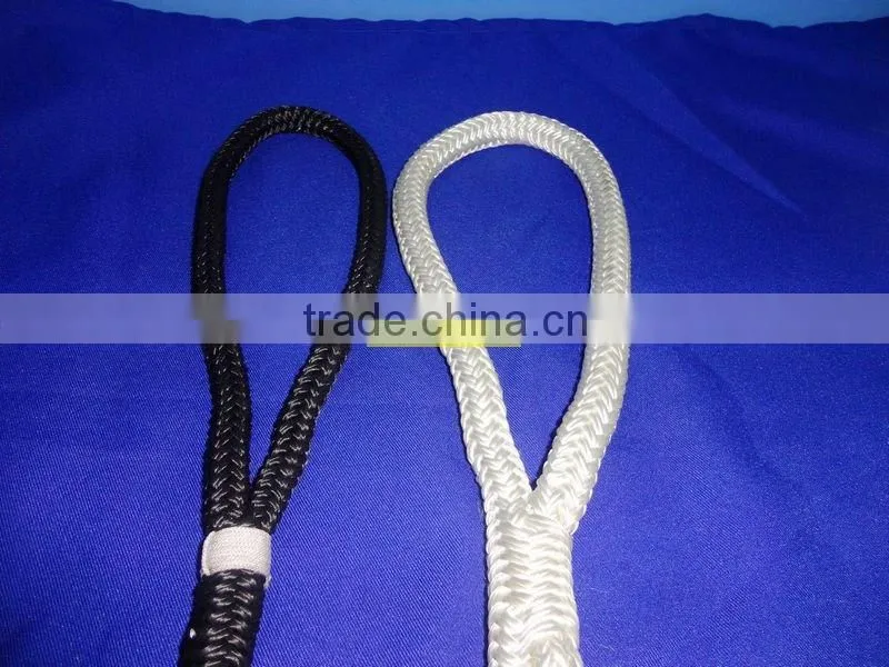 Black Braided Nylon Rope