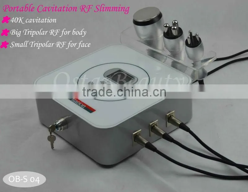 Factory price!! portable ultrasound device face lifting home fat remover machine OB-S 04