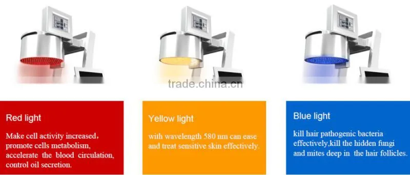 led and laser hair treatment hair regrowth treatment machine