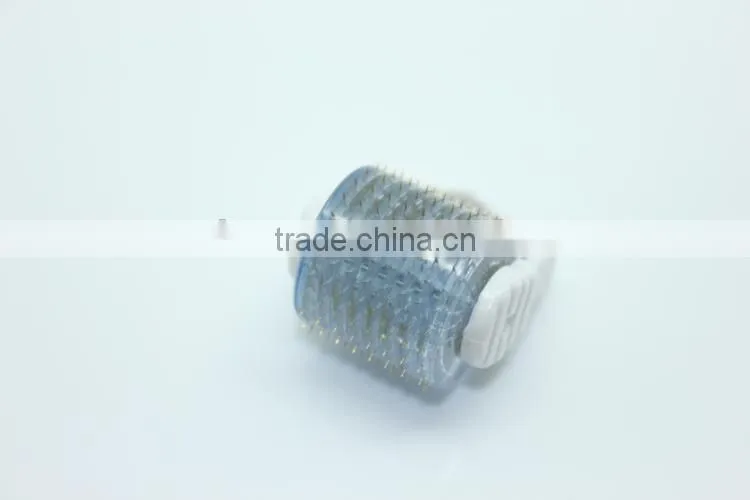 fashional design changeable heads 192 needles titanium micro needle derma roller with CE