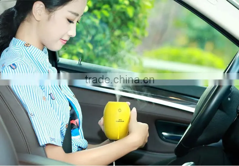 Mini Night-light Lemon Fruit Humidifier Portable USB Air Humidifier For Home And Car