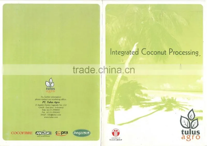 INDONESIA COCONUT PULP, COCONUT FIBER, COCONUT WATER AND CHARCOAL