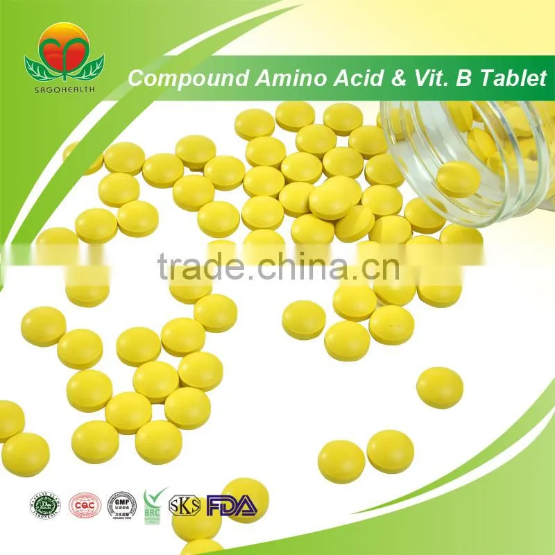 Competitive Price Compound Amino Acid & Vitamin B Tablet