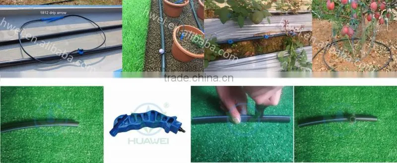Agricultural Irrigation Drippers Emitter Adjustable Dripper Or Emitter