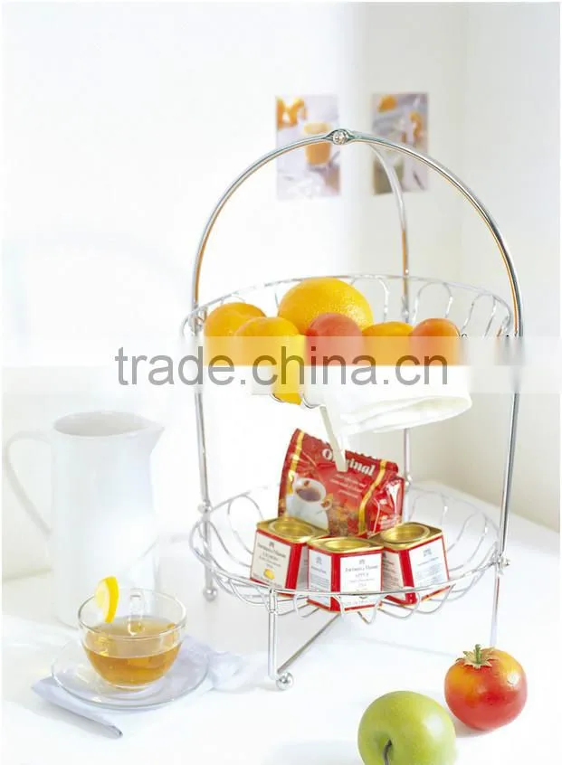 Zinc Plated Wire Fruit Basket