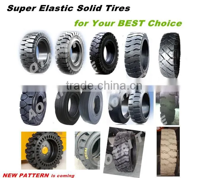9.00-20 / 10.00-20 solid rubber tires for trailers