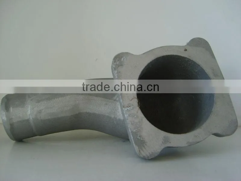 Casting pipe fittings